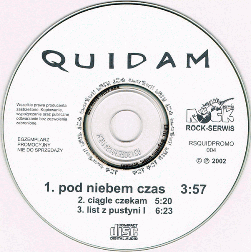 Quidam : Pod Niebem Czas